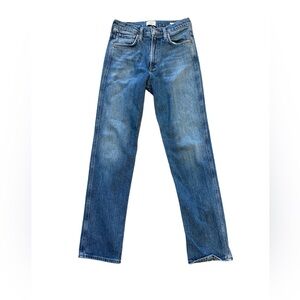 Citizens of Humanity Daphne High Rise Straight-Leg Jeans
